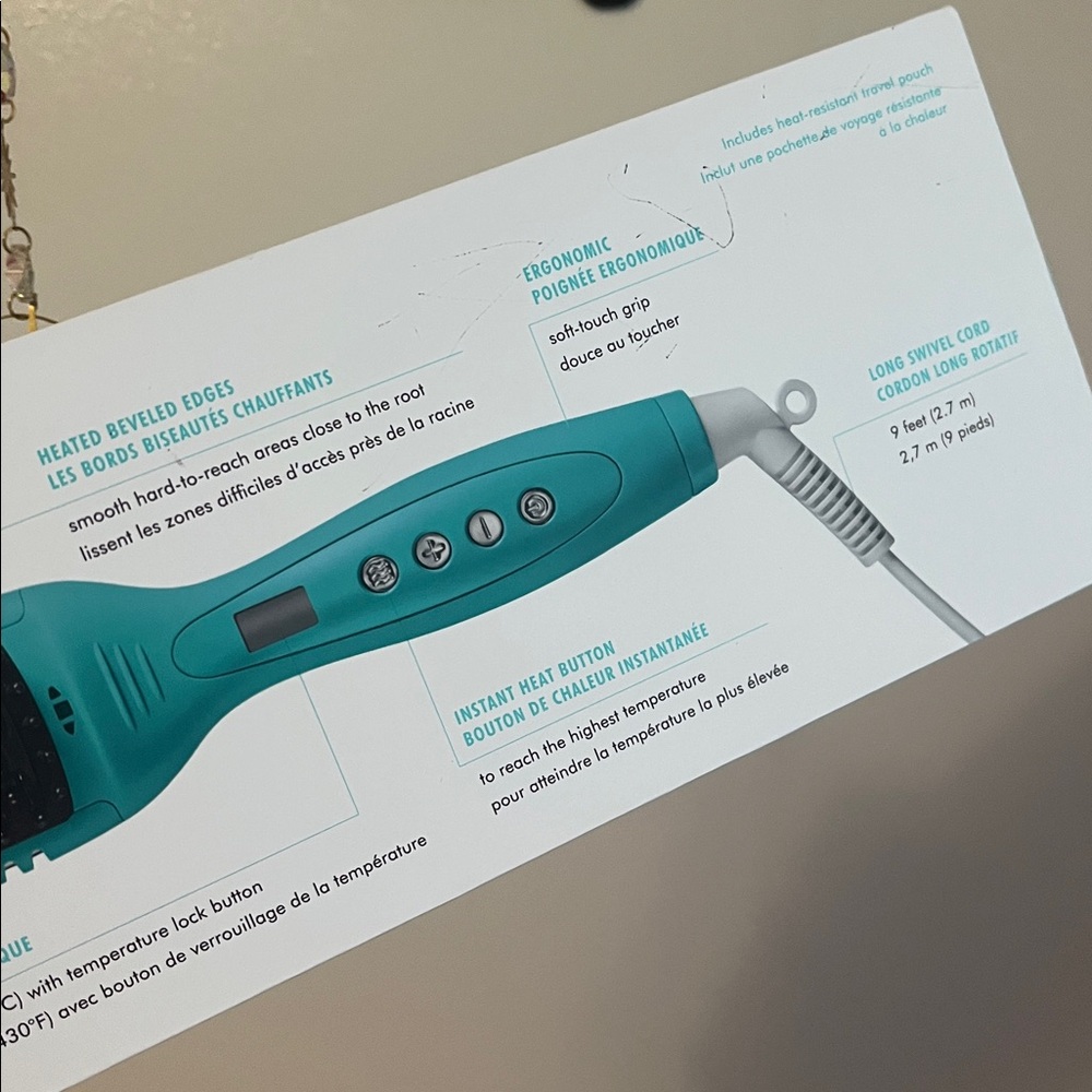 Moroccanoil Ceramic Heated Brush - Teal - Picture 3 of 4